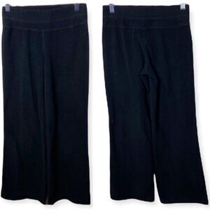 Roots Cozy Winter Fleece Sweatpants‎ Black Womens Size XS Track Pants Joggers
